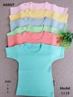 ⁦فانلة 1/2 كم بيبى الوان AGENT⁩ - الصورة ⁦2⁩