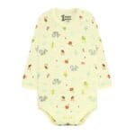 ⁦سالوبيت كم 0-24 شهر  مطبوع الوان FUNNY BUNNY⁩ - الصورة ⁦4⁩