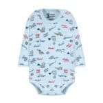 ⁦سالوبيت كم 0-24 شهر  مطبوع الوان FUNNY BUNNY⁩ - الصورة ⁦6⁩