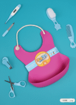 ⁦بافتة سيلكون بجيب امامSoft Bib⁩ - الصورة ⁦4⁩