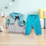 ⁦طقم قطيفة مواليد بنات  طاقية ASYEL⁩ - الصورة ⁦2⁩