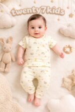 طقم 1/2 كم مطبوع150MA/1  الوان FUNNY BUNNY