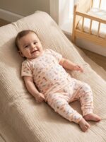 ⁦طقم 1/2 كم مطبوع150MA/1  الوان FUNNY BUNNY⁩ - الصورة ⁦6⁩