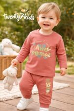 بيجاما بيبي18-24 شهر كم قطنbonjour 3804