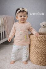 ⁦بيجاما بيبي18-24 شهر كم قطنbonjour 3804⁩ - الصورة ⁦6⁩