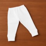 بنطلون قطن  ابيض مواليد خريفى Ashley