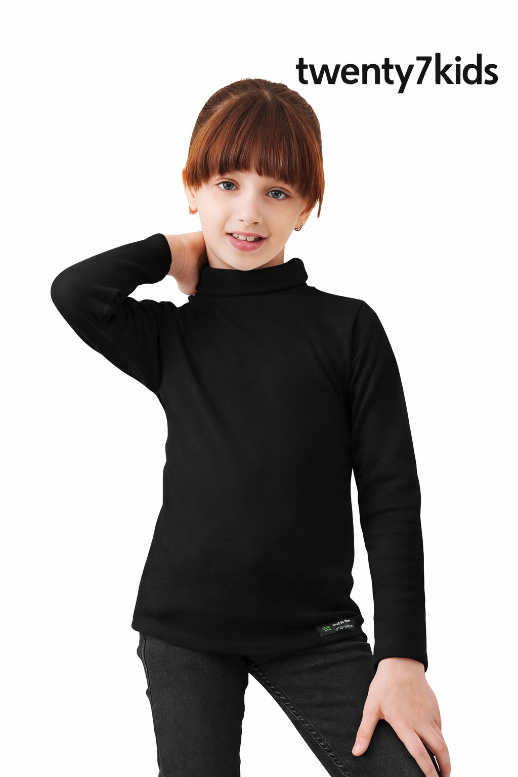 ChatGPT Image 18 فبراير 2026, 03_06_44 م بدى high كول اسود مبطن بوبرة دفاية 1-6 سنوات - الصورة 1