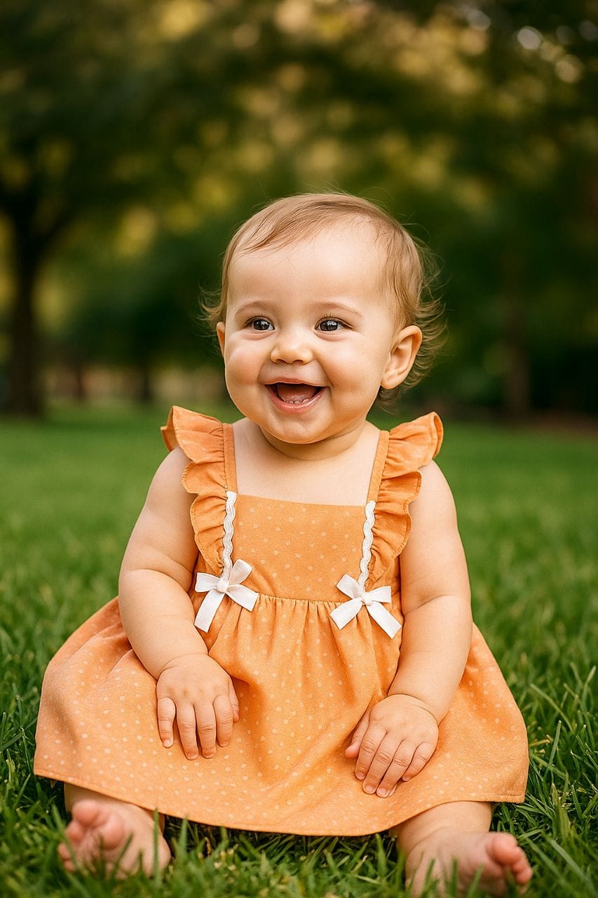 photo_2025-07-05_20-35-49 فستان قطن بوبلين بنات 80437 pumber - الصورة 1