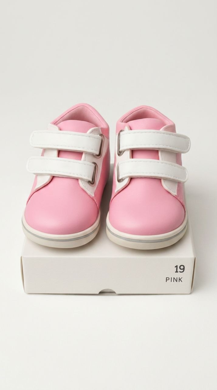 photo_2026-06-23_22-47-49 شوز بنات جلد pink 18-19-20-21 - الصورة 1