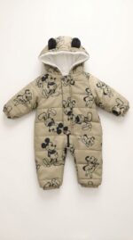 سالوبيت  MICKEY المواليد waterproof المبطن فرو 0023
