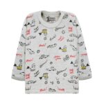 فانلة قطن مواليد كم مطبوع الوان Funny Bunny 218MA/2