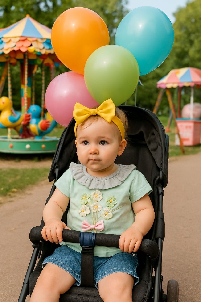 photo_2025-09-11_22-22-54 طقم شورت جينز 1/2 كم بناتى مواليد - الصورة 1