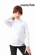 بدى high كول ابيض  مبطن بوبرة دفاية 1-6 سنوات