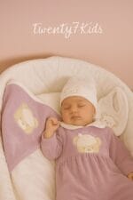 ⁦طقم قطيفة 4 قطع بنات شتوى 1209 Lindo⁩ - الصورة ⁦4⁩