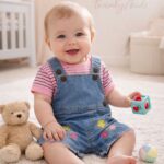 سالوبيت  خروج جينز مع تى شرت قطن مواليد 302اصايل