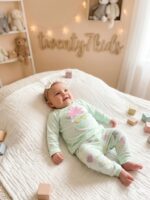 ⁦طقم كم مطبوع خريفى 3-6 bounjour 3804⁩ - الصورة ⁦6⁩