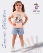 ⁦طقم شورت بنات 1/2 كم 2115 Bebo⁩ - الصورة ⁦5⁩