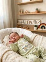 ⁦طقم كم مطبوع خريفى 3-6 bounjour 3804⁩ - الصورة ⁦8⁩