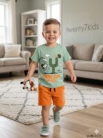 ⁦طقم شورت اولاد 1/2 كم 2211 Bebo⁩ - الصورة ⁦4⁩