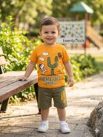 ⁦طقم شورت اولاد 1/2 كم 2211 Bebo⁩ - الصورة ⁦3⁩