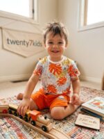 ⁦طقم شورت اولاد 1/2 كم 2210 Bebo⁩ - الصورة ⁦3⁩