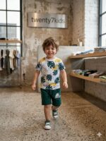 طقم شورت اولاد 1/2 كم 2210 Bebo