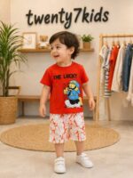 طقم خروج صيفى the lucky 1449 v-baby  شورت براشوت مطبوع