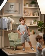 ⁦طقم شورت سوت  مواليد براسولا vbaby1438⁩ - الصورة ⁦3⁩