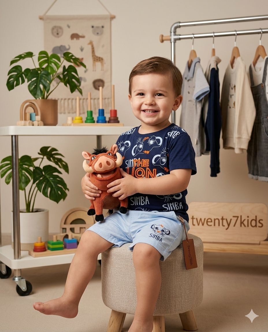 photo_2026-04-25_16-36-00 طقم خروج صيفى simba 1203 v-baby شورت براشوت - الصورة 1