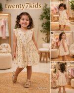 فستان بنات  قطن خروج mini baby 7548
