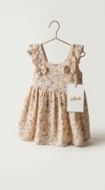 فستان بنات  قطن خروج mini baby 7558