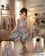 فستان بنات قطن 3-7 سنوات 2-448 kids time