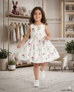 فستان بنات قطن 3-7 سنوات   6-449 kids time