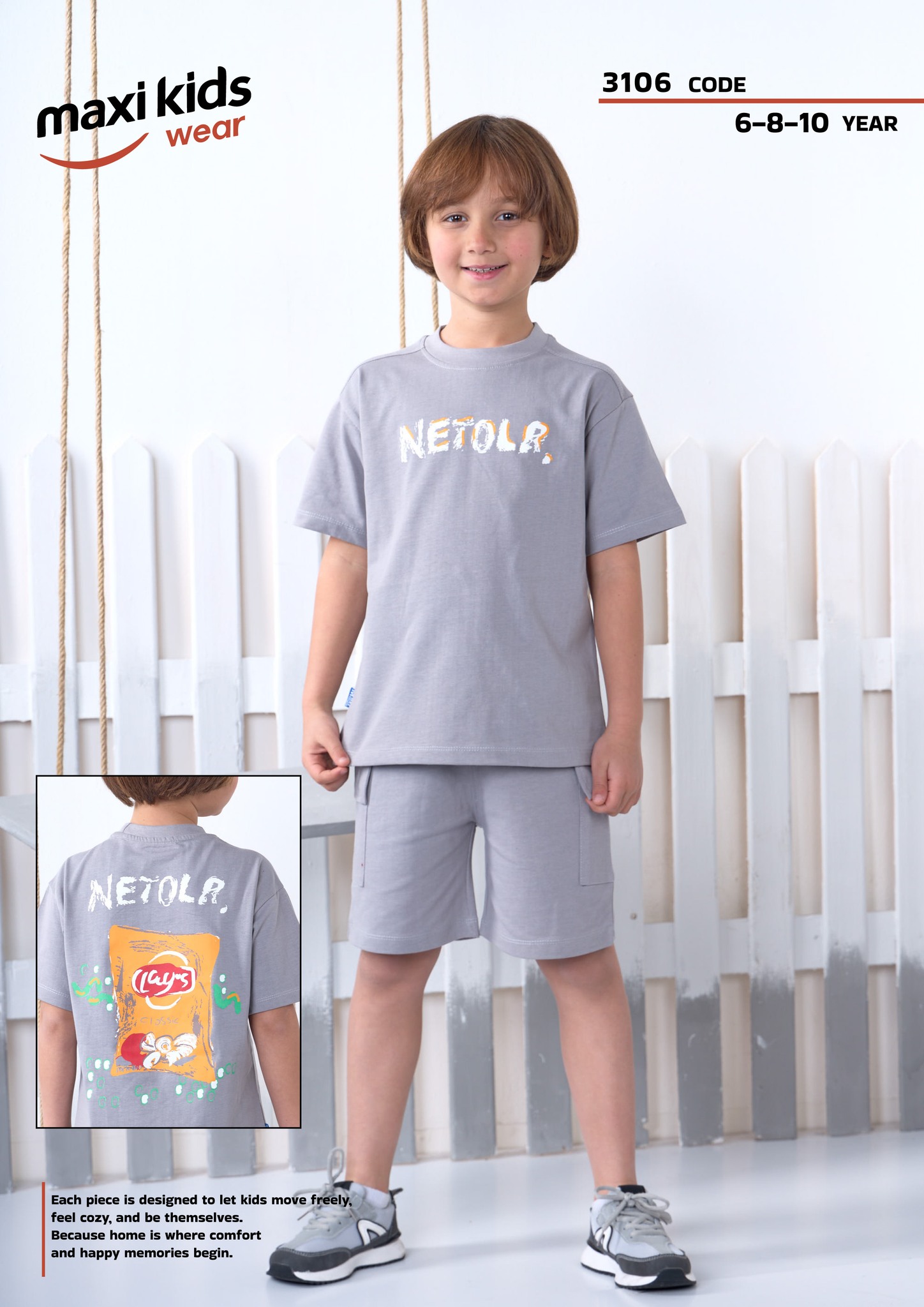 651193356_1354016020084650_7096337007498083900_n suite شورت اولاد 6-8-10 خروج MAXI 3106 - الصورة 1