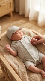 ⁦سالوبيت+ كاسكيت Little مواليد 4357 Bonjour⁩ - الصورة ⁦3⁩