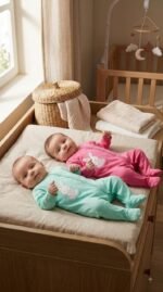 سالوبيت قطن خريفي للأطفال (من سن يوم حتى 12 شهر)moonly 369