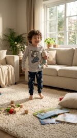 ترنخ قطن كم خريفى اولاد 3-4-5-6 سنوات tom&jerry