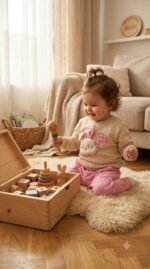 ⁦طقم ترنج بنات ملتون baby قطن لايك 5010 littleones⁩ - الصورة ⁦7⁩