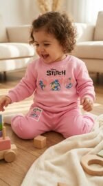 ⁦طقم ترنج بنات ملتون stitch قطن لايك 5011 littleones⁩ - الصورة ⁦11⁩