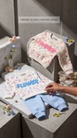 ⁦ترنج مواليد   بنات flower ملتون لايك مبطن من عمر يوم ل 9 شهور JEBMOOD 2715⁩ - الصورة ⁦2⁩